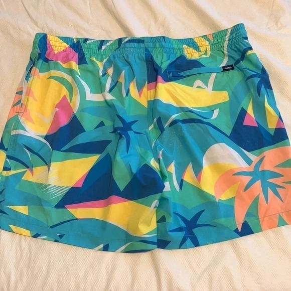 CHUBBIES MENS THE WAVE DASHERS SWIM TRUNKS 5.5" - NWT Retro XXL - Picture 9 of 10